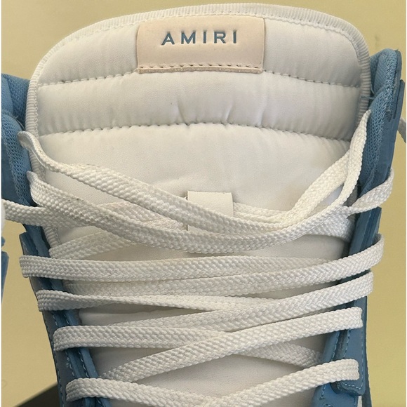 Amiri shoes - Powder blue high top skeleton - Picture 8 of 8